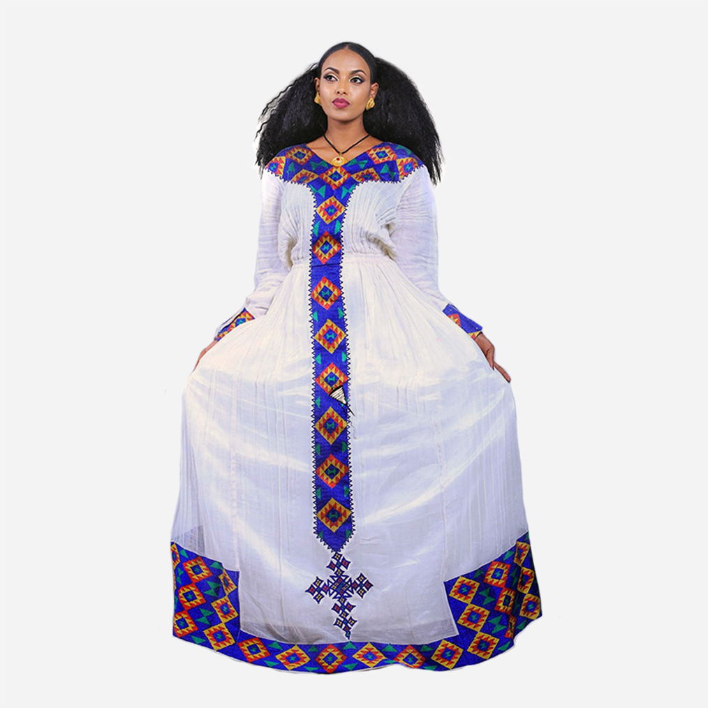 Ethiopian Dress Eritrean Dress Habesha Kemis Zuria In 2023 Ethiopian